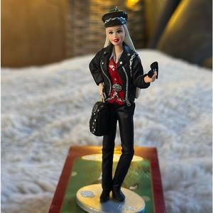 Vintage 2000 Hallmark Harley-Davidson barbie ornament w box